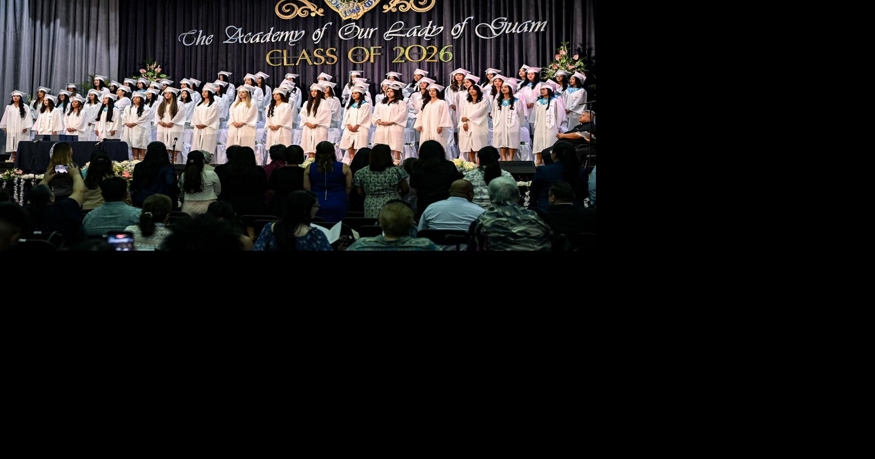 PHOTOS: Academy of Our Lady of Guam celebrates 63 graduates