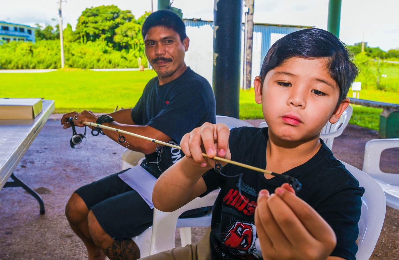 Kids compete in annual fishing derby at Asan Beach Park, Local News
