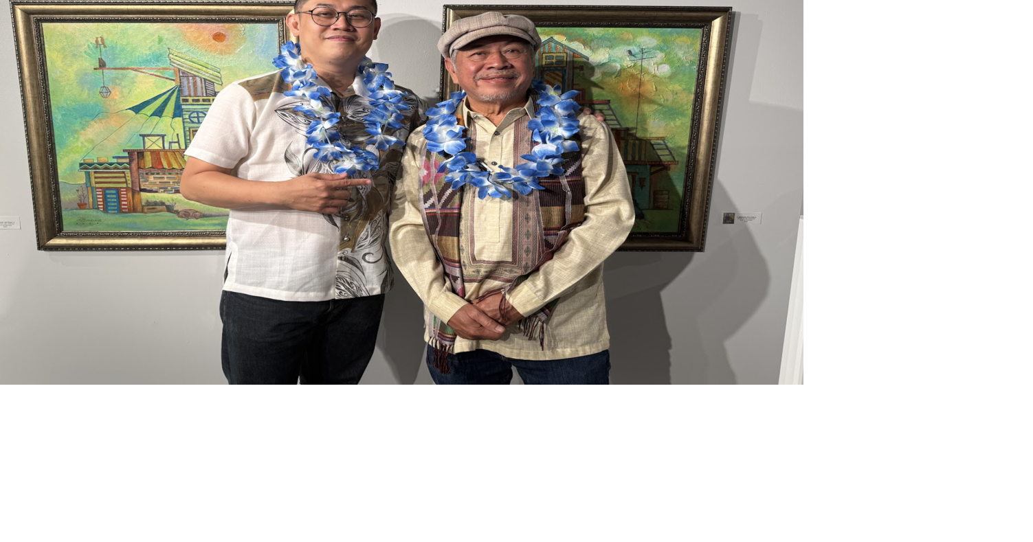 Filipino father-son art exhibit blends 'past and present’