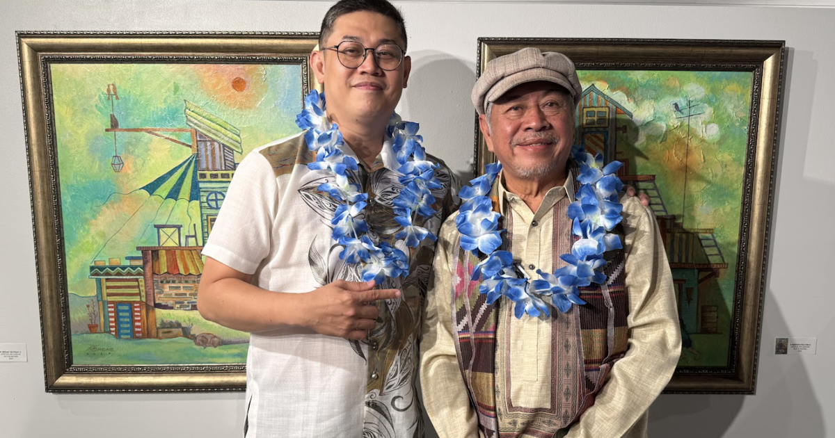Filipino father-son art exhibit blends 'past and present’