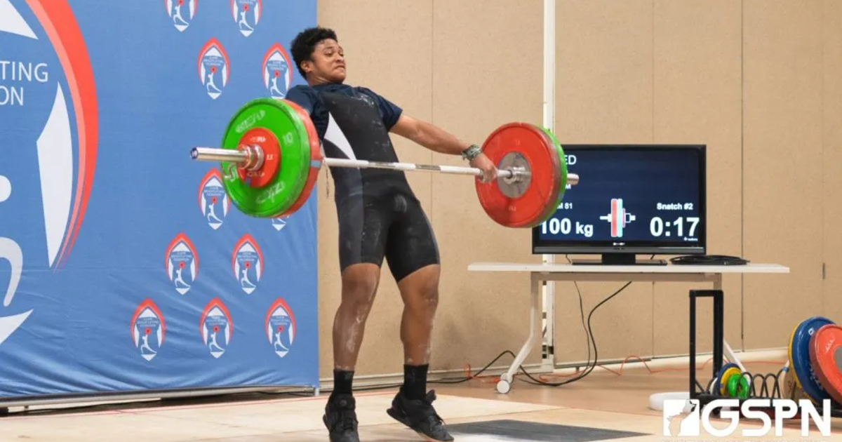 Kenneth Rios Athletes from around the region compete in Guam Weightlifting ...