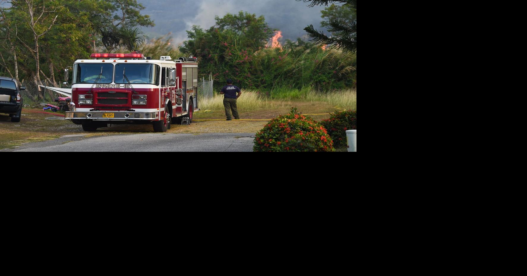 Guam Fire Department extinguishes two grass fires in Barrigada and ...