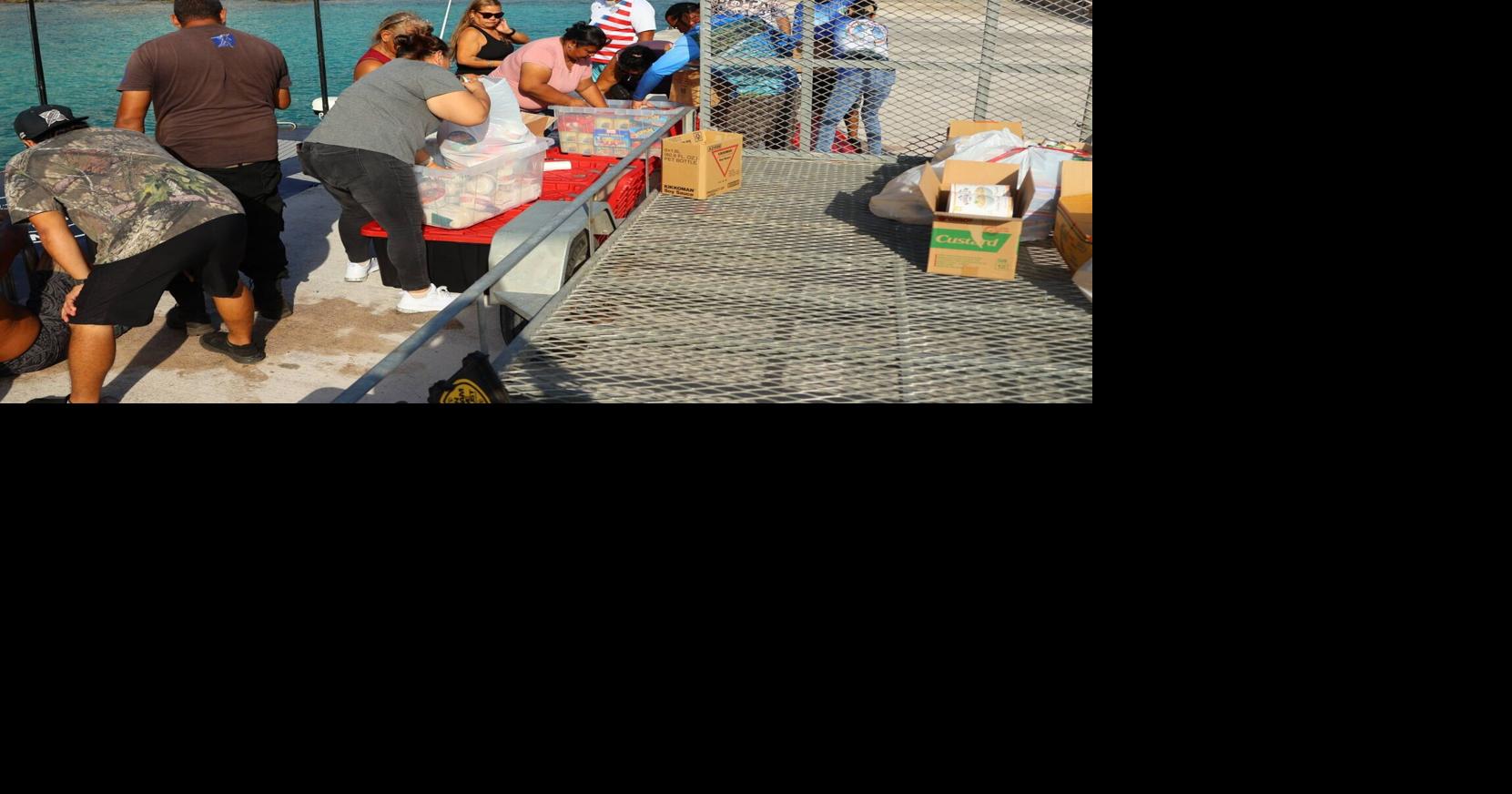 'They were running out of food': Shut Up & Fish crew set sail for Rota with Sinlaku relief donations