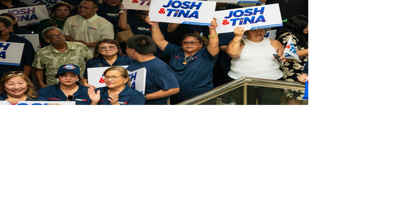 $1.96M raised, $1.17M spent months ahead of primary election; Josh-Tina team ahead of everybody else in raising funds