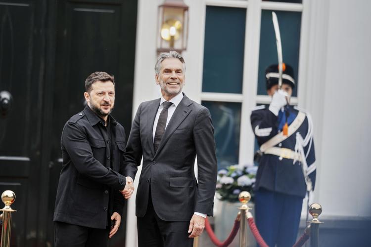 Photos from The Hague as NATO leaders including Donald Trump gather for