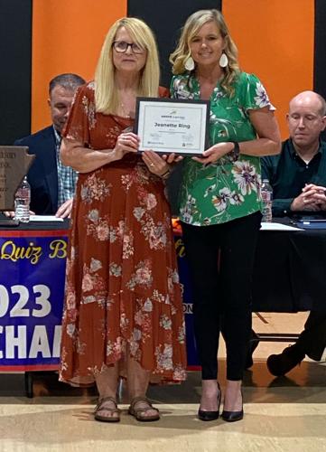 Ring honored with Above and Beyond Award