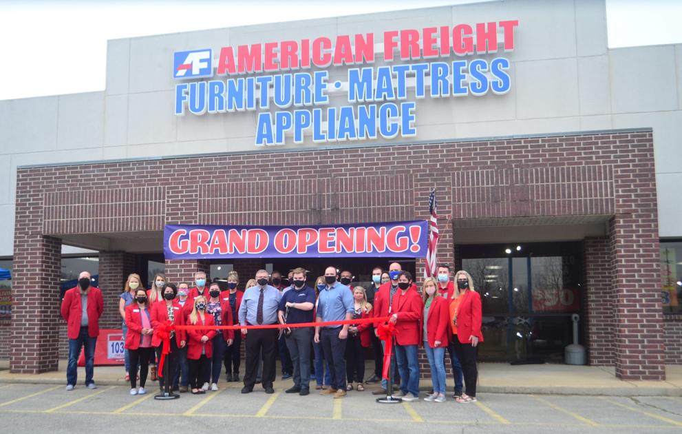 Chamber Holds Furniture Ribbon Cutting Ceremony News Guard Com Furniture Ribbon Cutting Ceremony, American Freight Furniture And Mattress