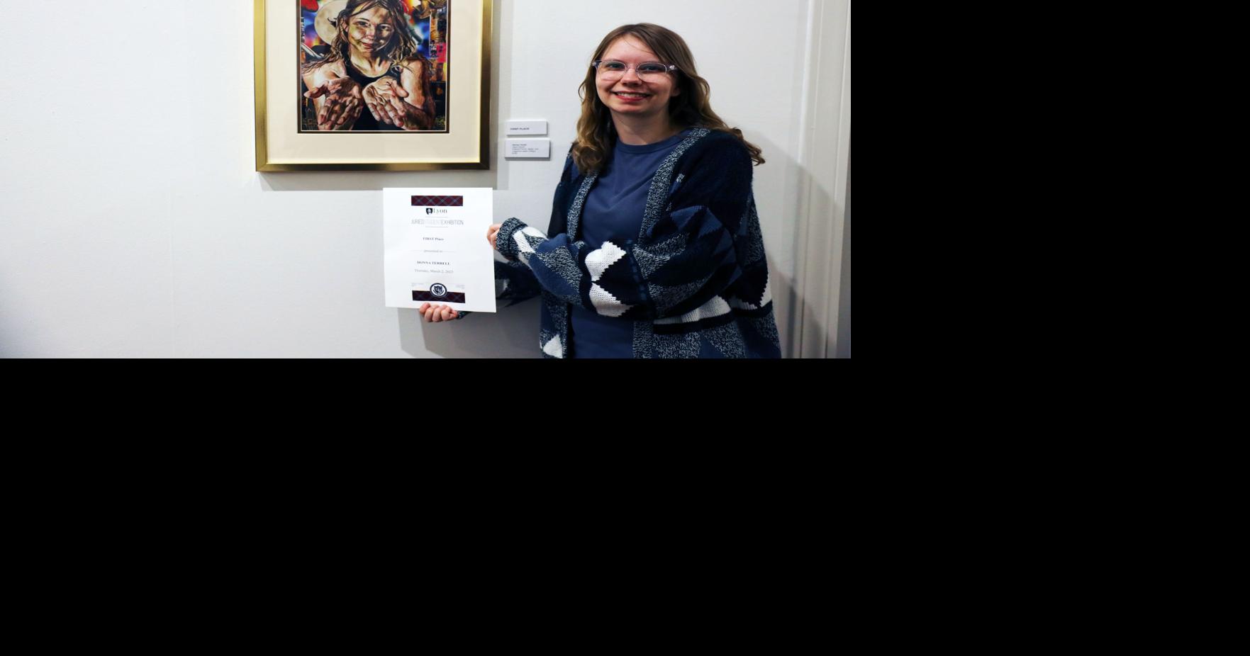 Annual juried student art exhibition draws standing-room-only crowd ...