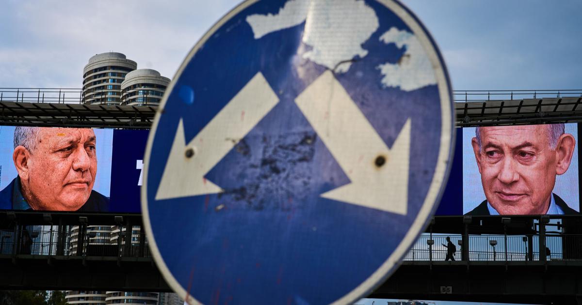 Check Guard Signs Israel prepares to vote as Netanyahu faces a tight fight to stay in ...
