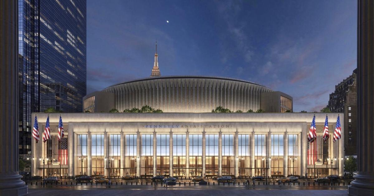 New York's busiest train station to get $8 billion remodel with columns ...