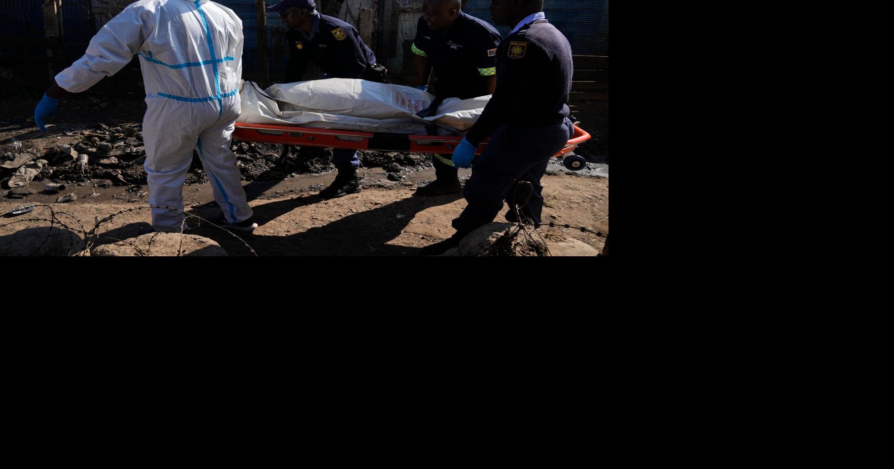 Mass shooting leaves 12 dead and at least 9 hurt in an impoverished South Africa community At least 12 people are dead and nine were more injured in a mass shooting in a Johannesburg suburb By MOGOMOTSI MAGOME and GERALD IMRAY - Associated Press Jun 10, 2026 Jun 10, 2026 Updated 22 mins ago
