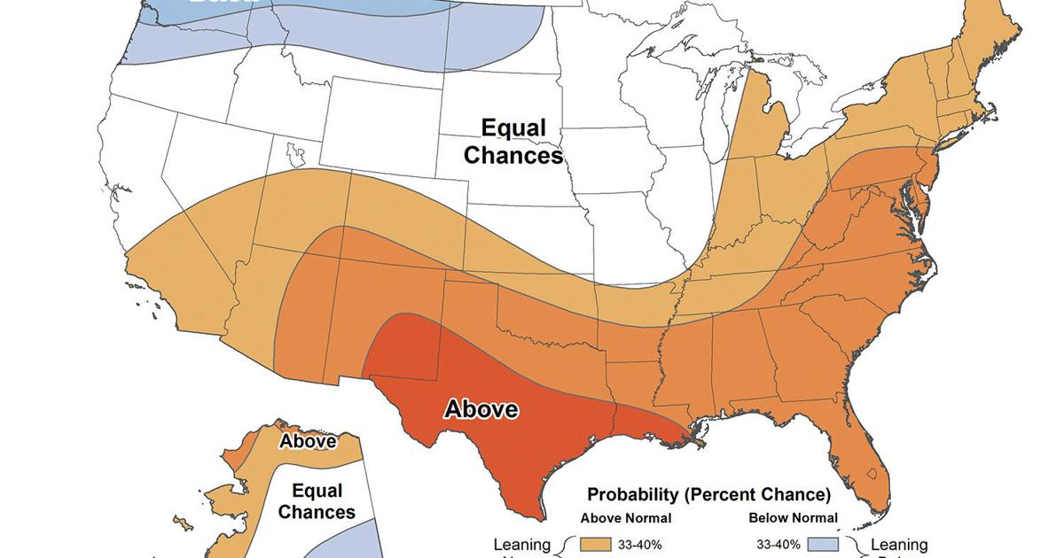 Spring weather outlook maps released | News | guardonline.com