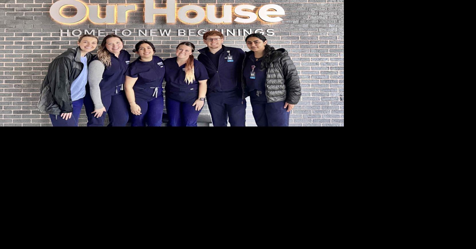 Students collect food for Our House