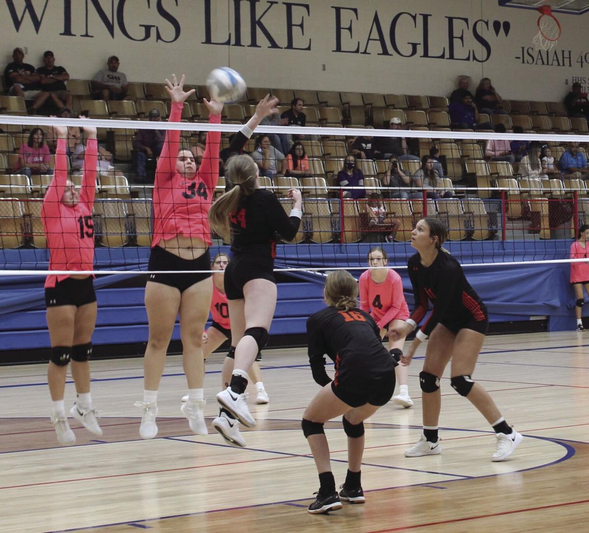 Guymon High School varsity softball team played in Hugoton Sports