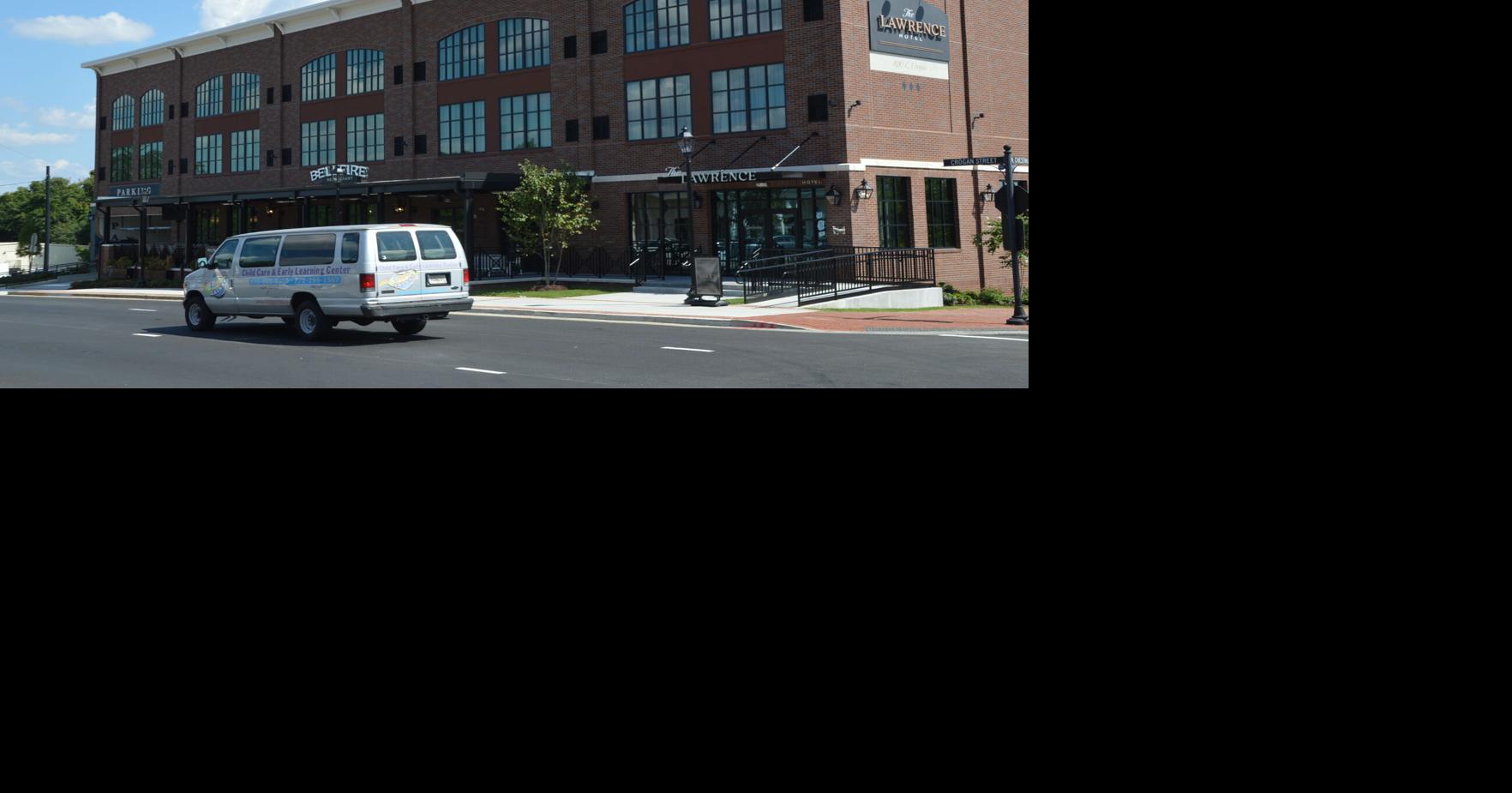 The Lawrence Hotel is already finding footing in downtown Lawrenceville