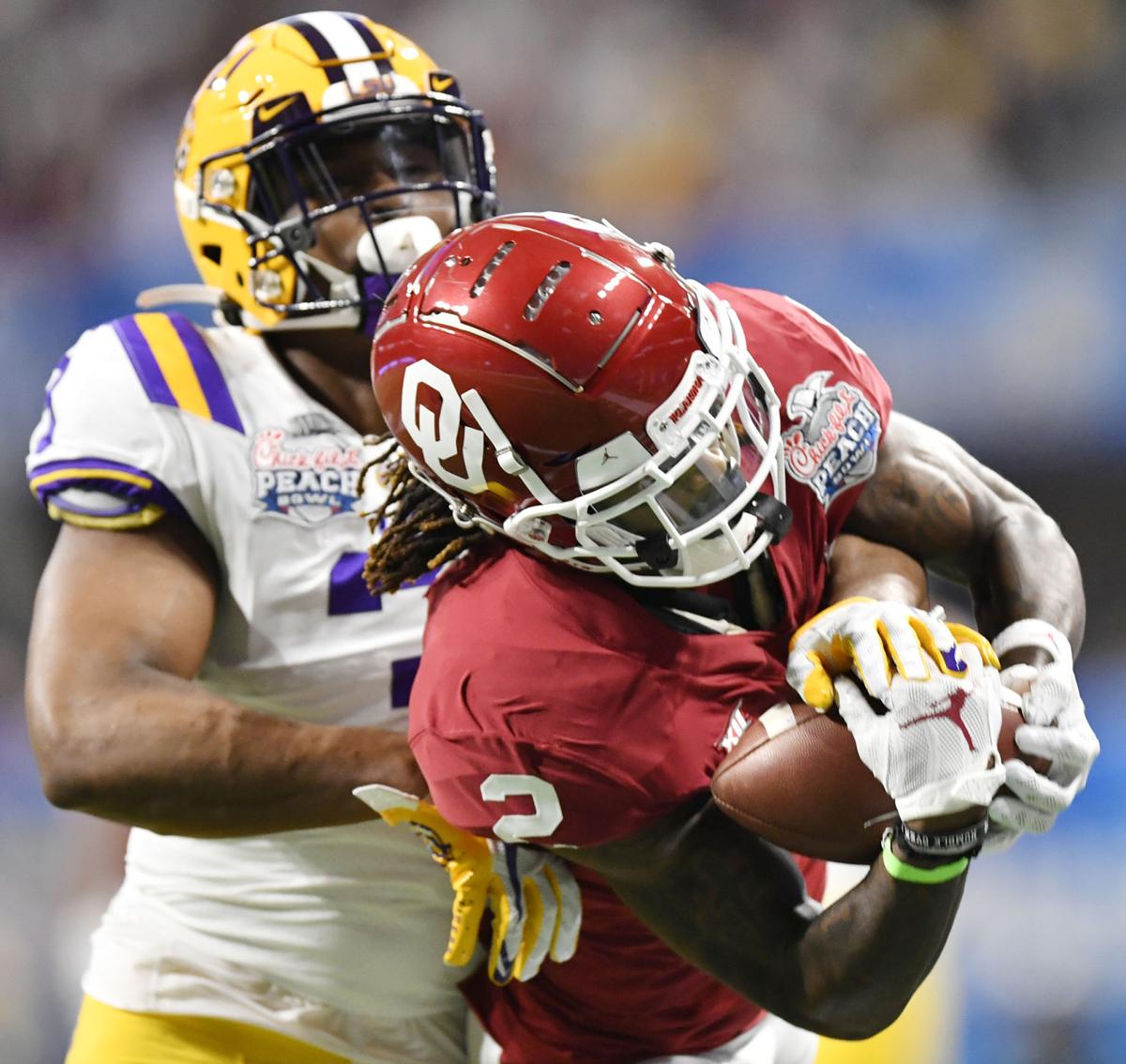 Photos Chick Fil A Peach Bowl Lsu Vs Oklahoma Sports