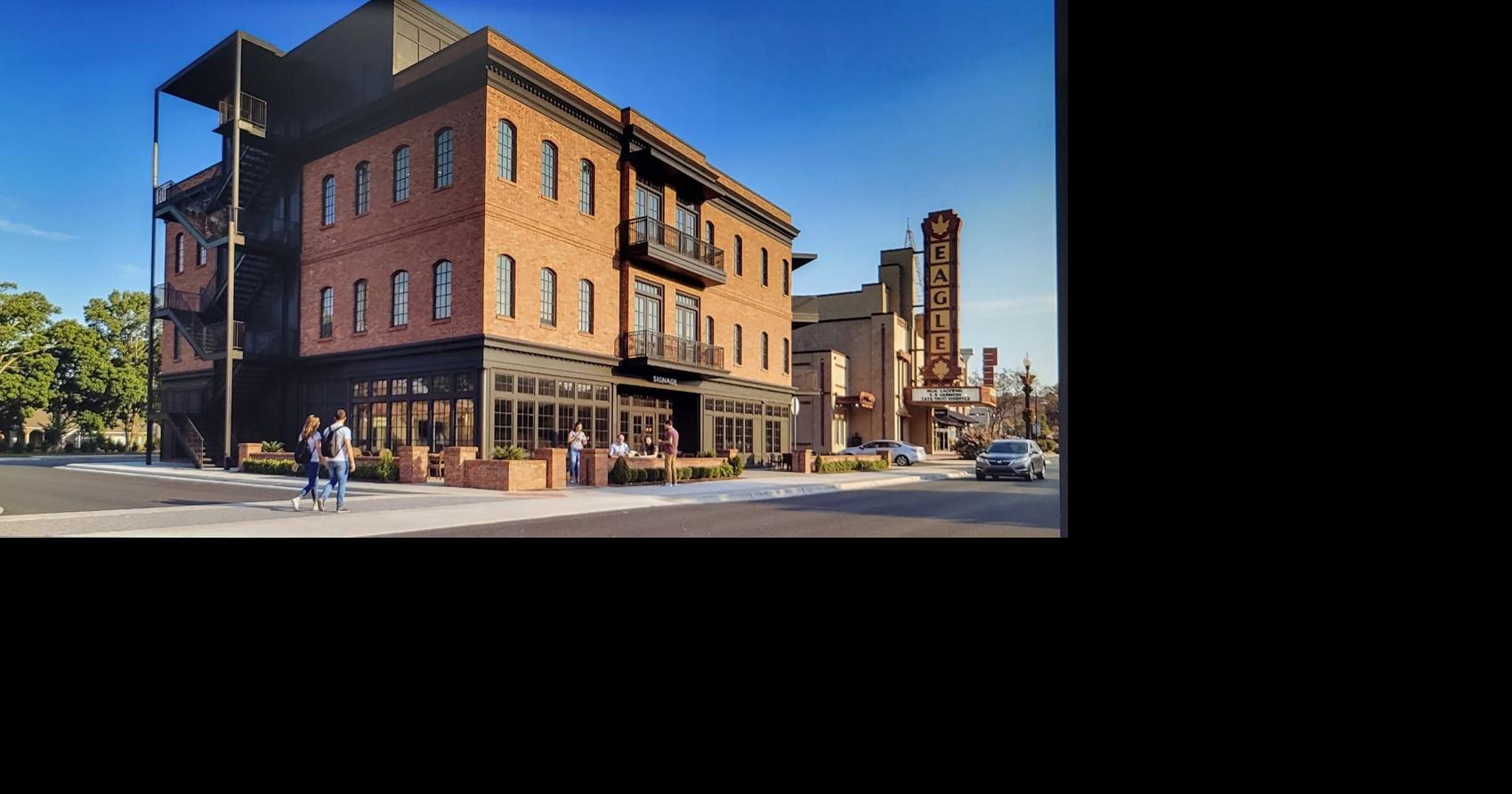 What will be in Sugar Hill's 'Belt Buckle' building?