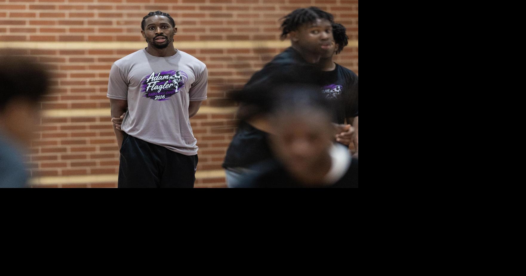 NBA guard Adam Flagler enjoys youth camp at alma mater Duluth