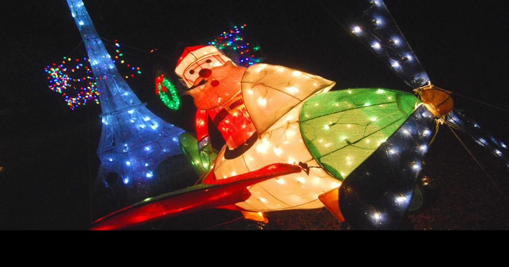 Buford resident's big Christmas light display Multimedia