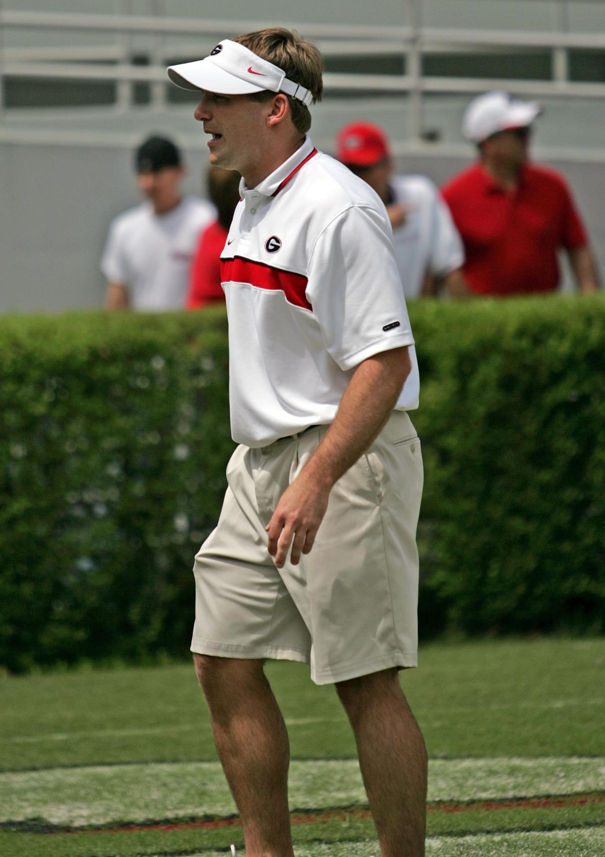 Archive photos of new UGA football coach Kirby Smart, wife Mary Beth
