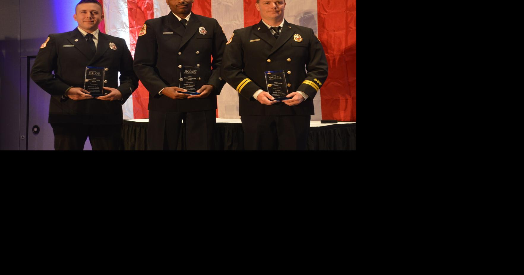Firefighters receive Gwinnett Chamber's Medal of Valor for rescuing ...
