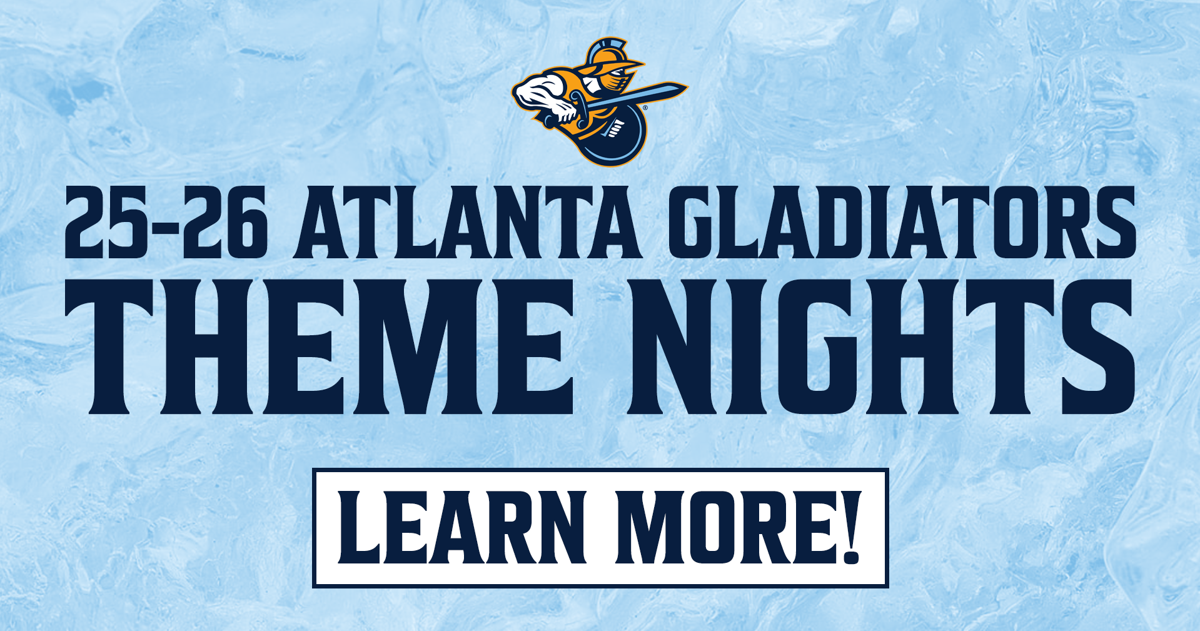 Atlanta Gladiators Release 202526 Promotional Schedule Sports