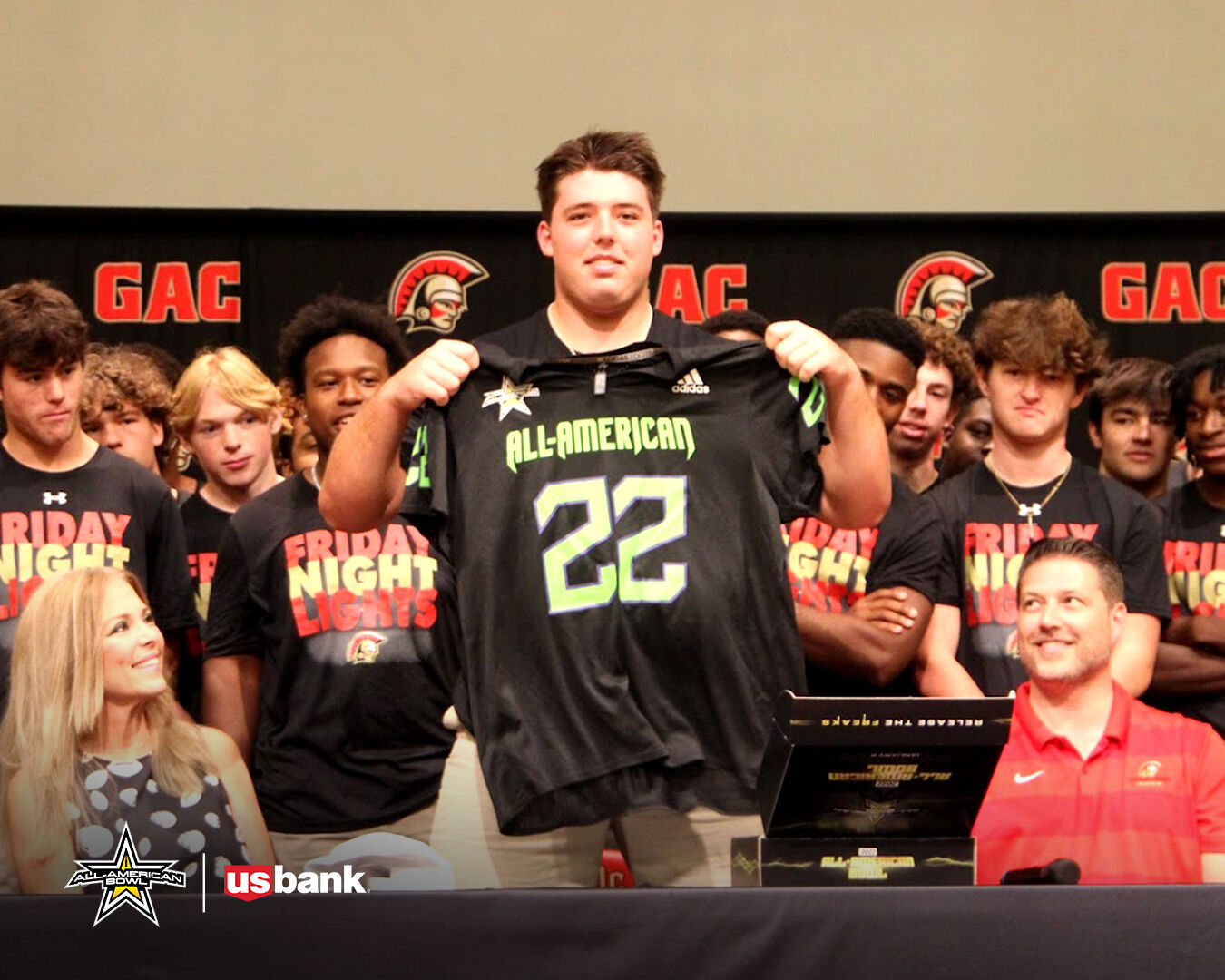 Offensive Lineman Addison Nichols Will be Honored as a 2022 All-American as  Part of All-American Bowl's Road to the Dome Tour - NBC Sports