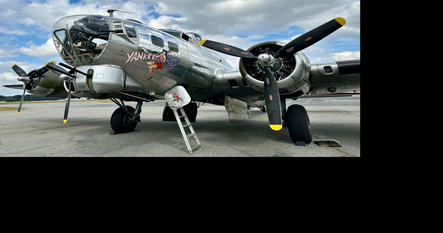 PHOTOS: Boeing B-17 Flying Fortress 'Yankee Lady' aircraft visits Gwinnett County