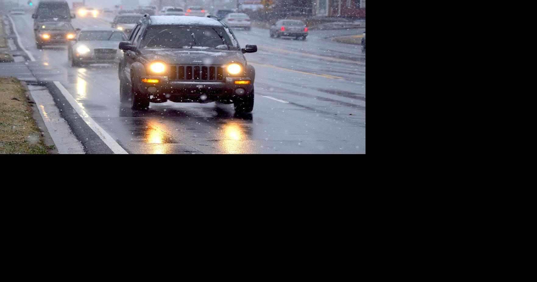 Snow and slippery roads keep first responders busy Friday | News ...