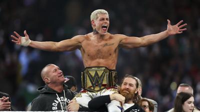 Cobb County's Cody Rhodes Wins WWE Championship in WrestleMania Main Event