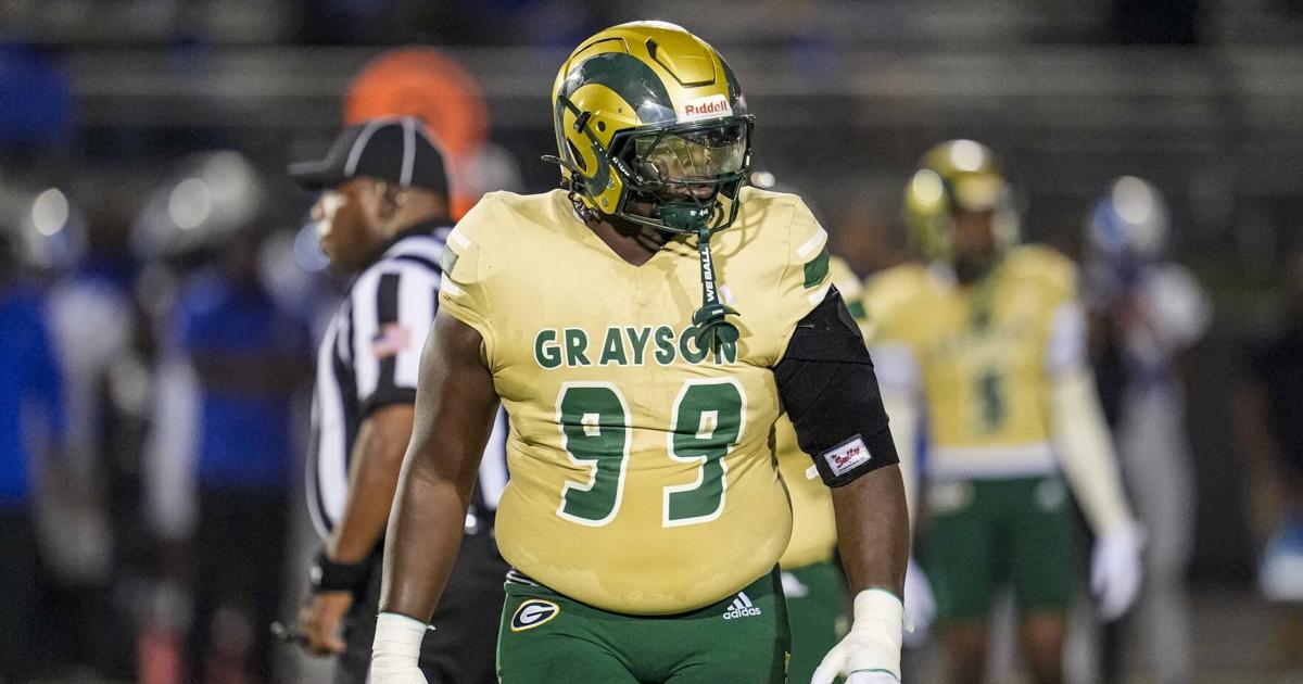 Grayson Ropp Grayson Football Makes Case for Nation's Top Defensive Line | Prep ...
