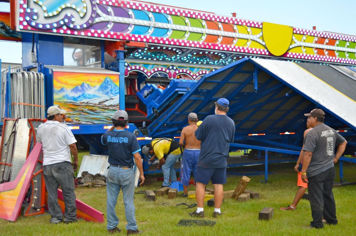 County Fair finishing setup for Thursday opening News