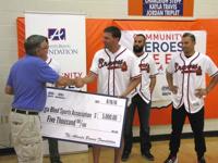 Parkview hosts Atlanta Braves community hero clinic, celebration
