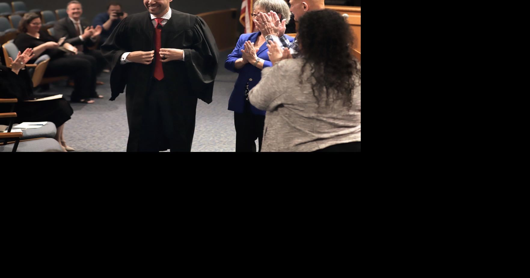 swearsin first HispanicKorean judge to Recorder’s Court