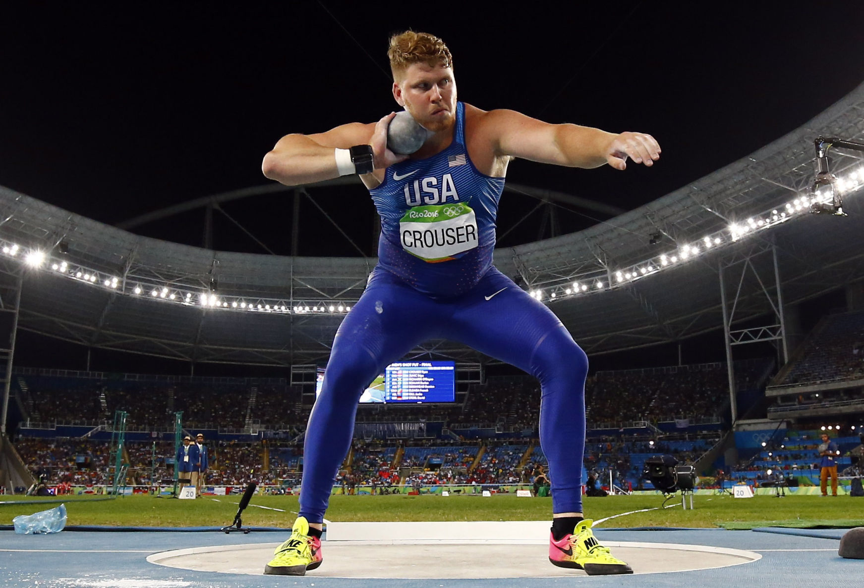 American Crouser Wins Shot Put Gold, Breaks Olympic Record | Sports ...