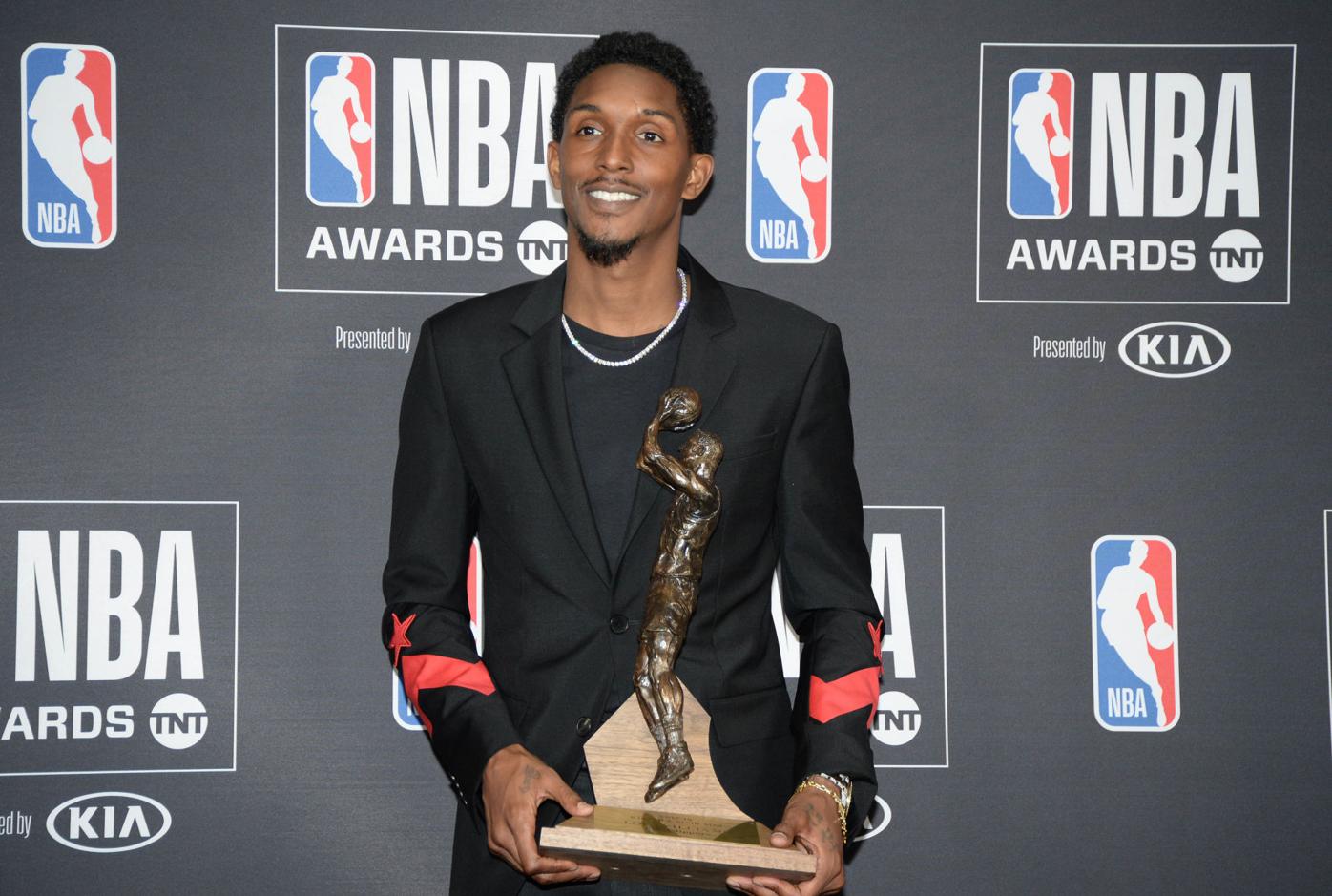 NBA Awards) Lou Williams voted Sixth Man of the Year