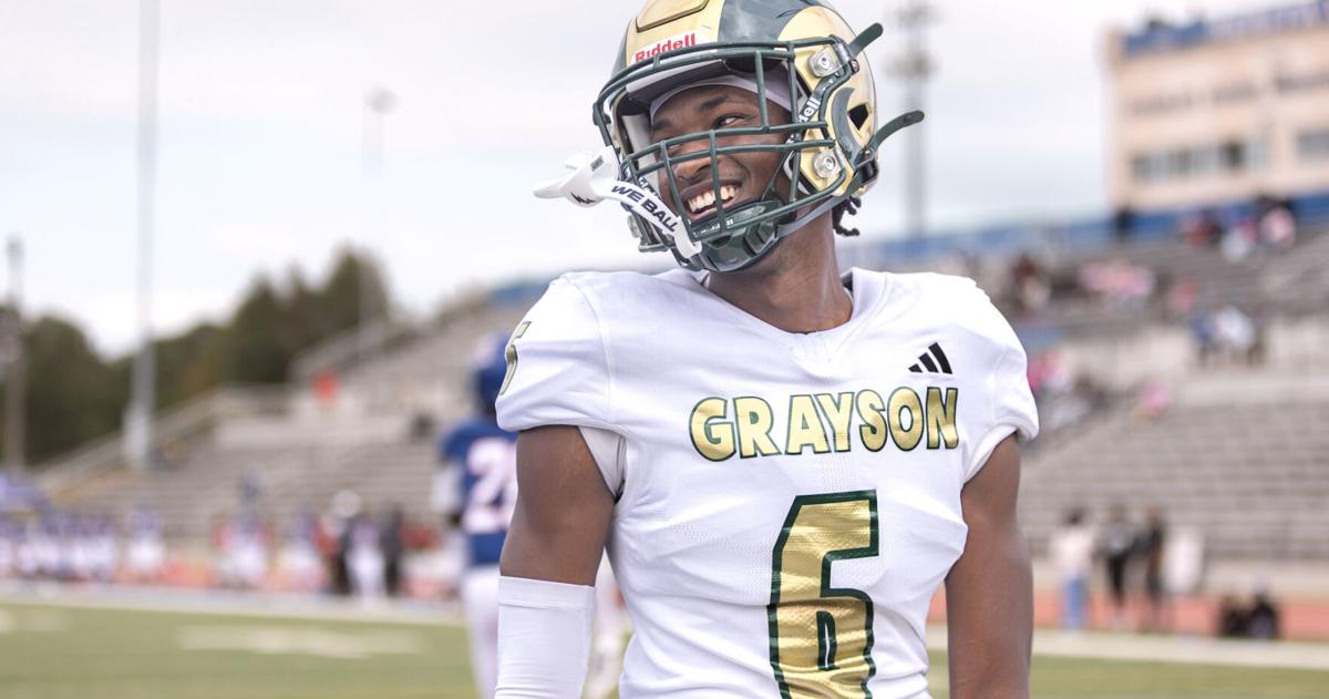 Grayson Rooks Grayson Football Cruises to Saturday Win at Heritage | Prep ...