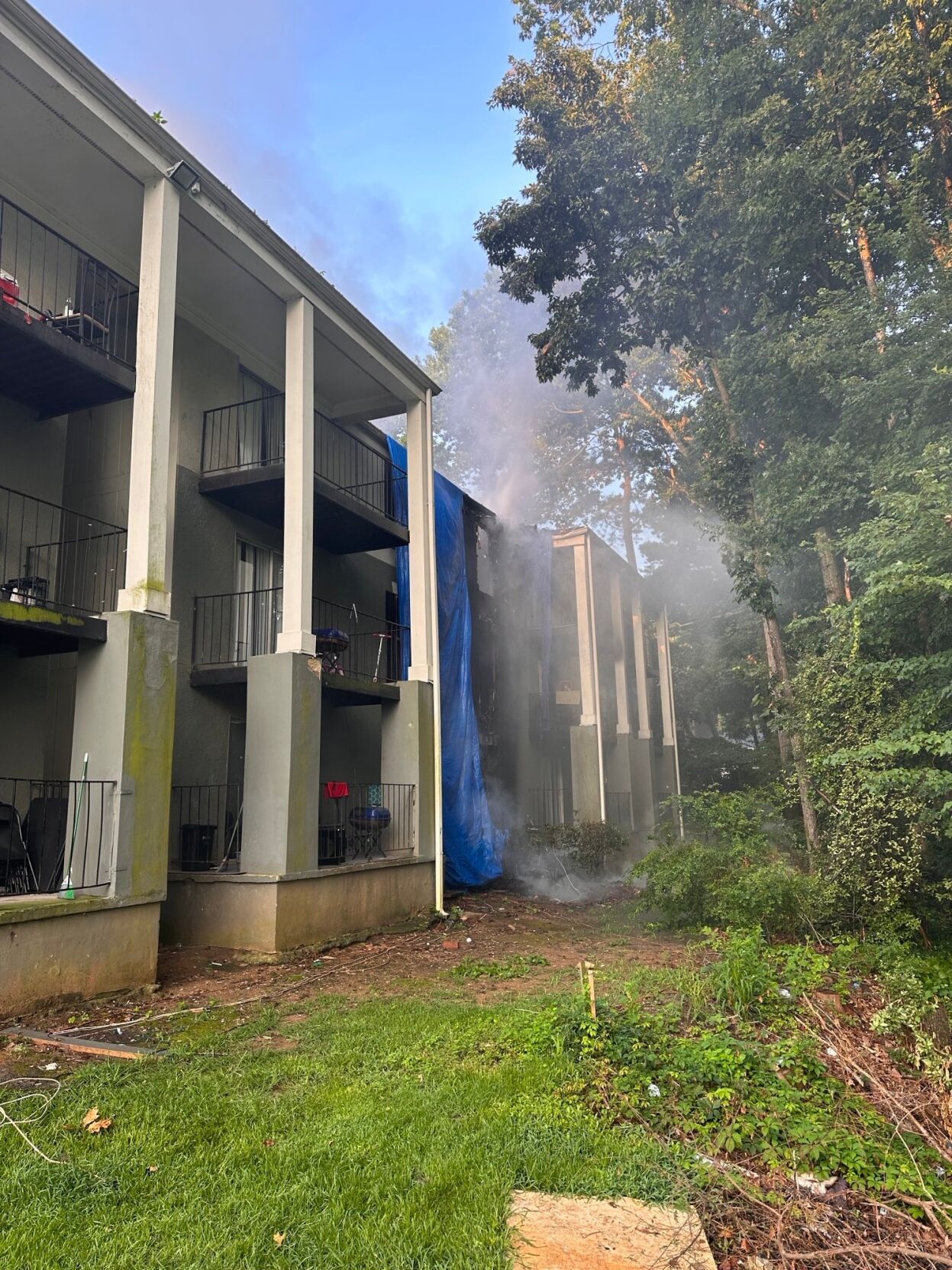 Gwinnett firefighters rescue four people from apartment fire | News ...