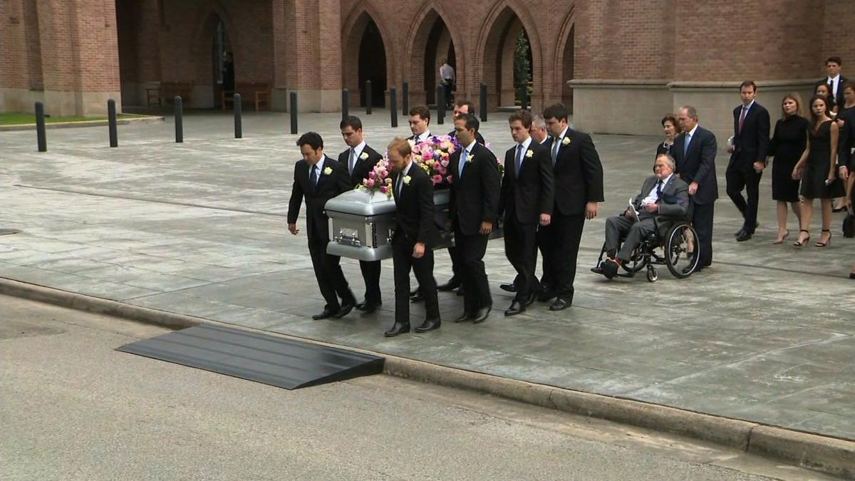 Former First Lady Barbara Bush Funeral Slideshows