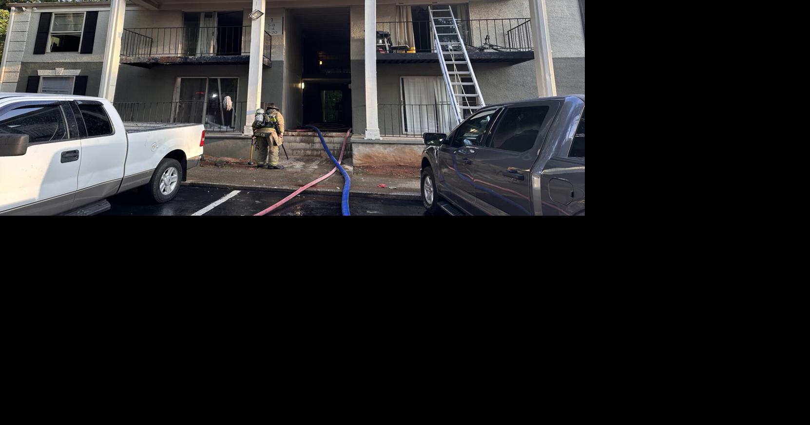 Gwinnett firefighters rescue four people from apartment fire | News ...