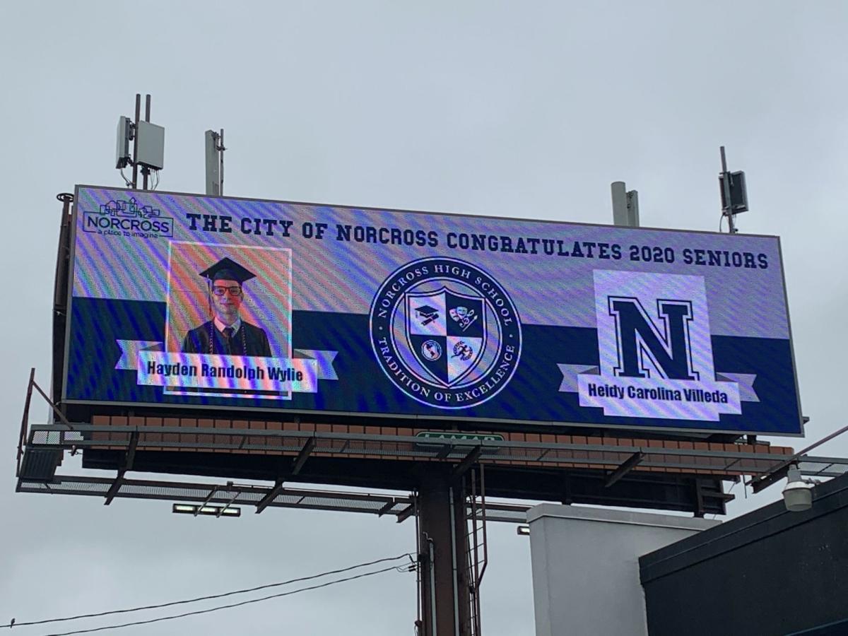 City of Norcross celebrates local high school grads with digital