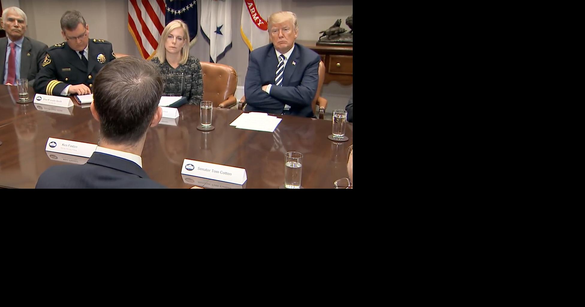 Sheriff Butch Conway joins President Trump at White House round table ...