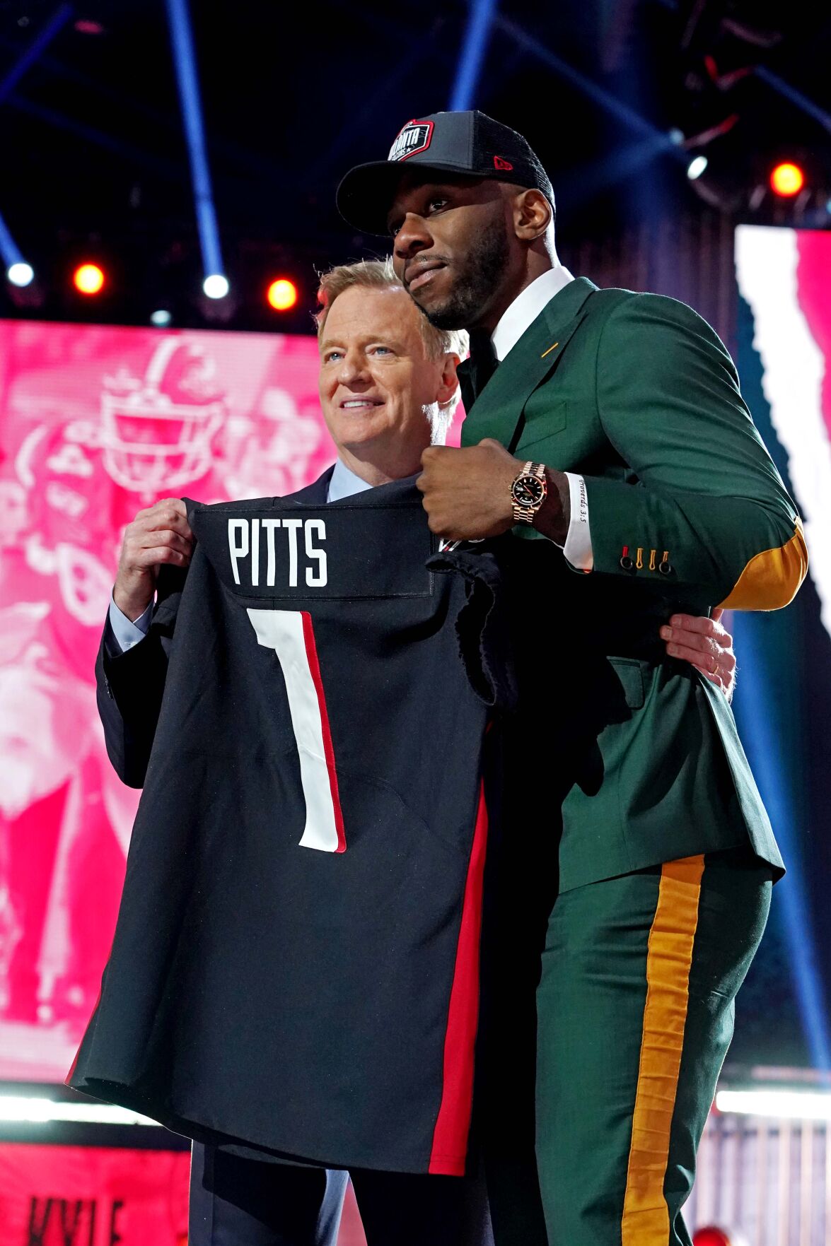 NFL Draft: Kyle Pitts' Atlanta Falcons jersey now for sale 