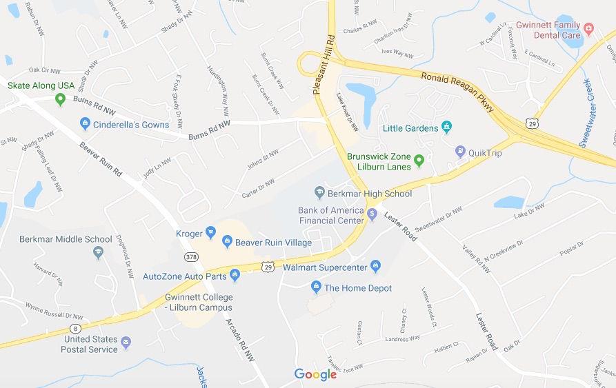 Gas leak closes Pleasant Hill Road, Lawrenceville Highway in Lilburn ...