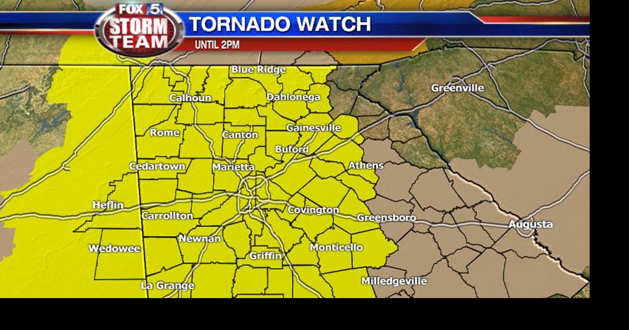 Tornado Watch in effect for Gwinnett, metro Atlanta | News ...