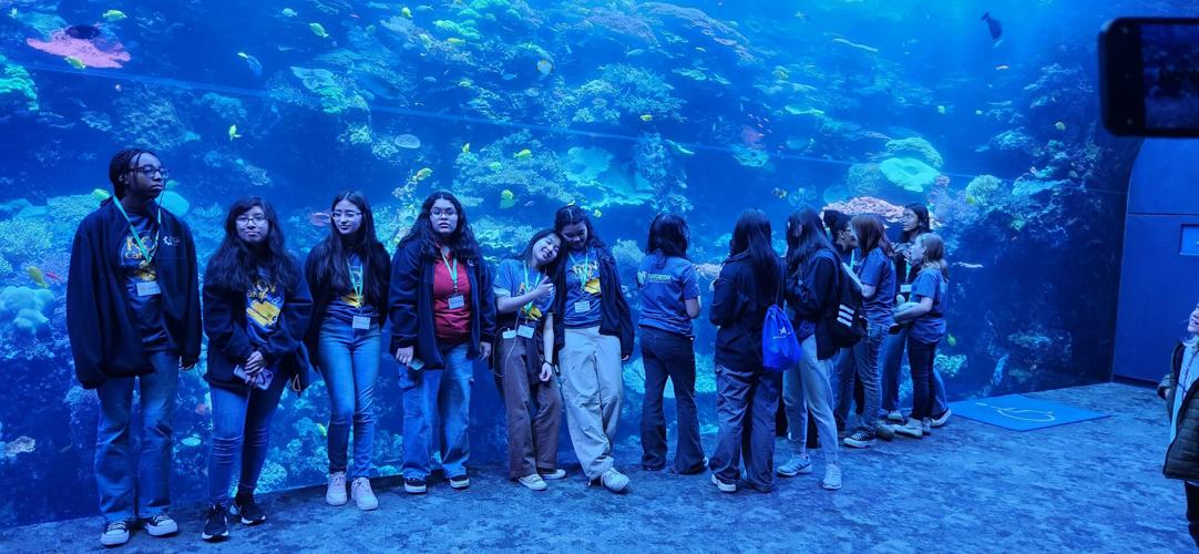 Group of Middle School Students Spend Spring Break Learning At