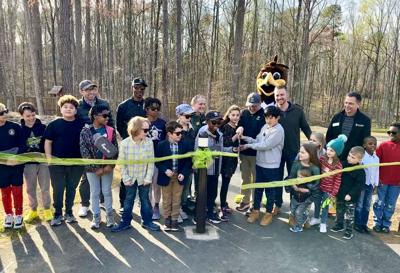 Sugar Hill officials officially open 9.2-acre Gold Mine Park to walkers, bike riders