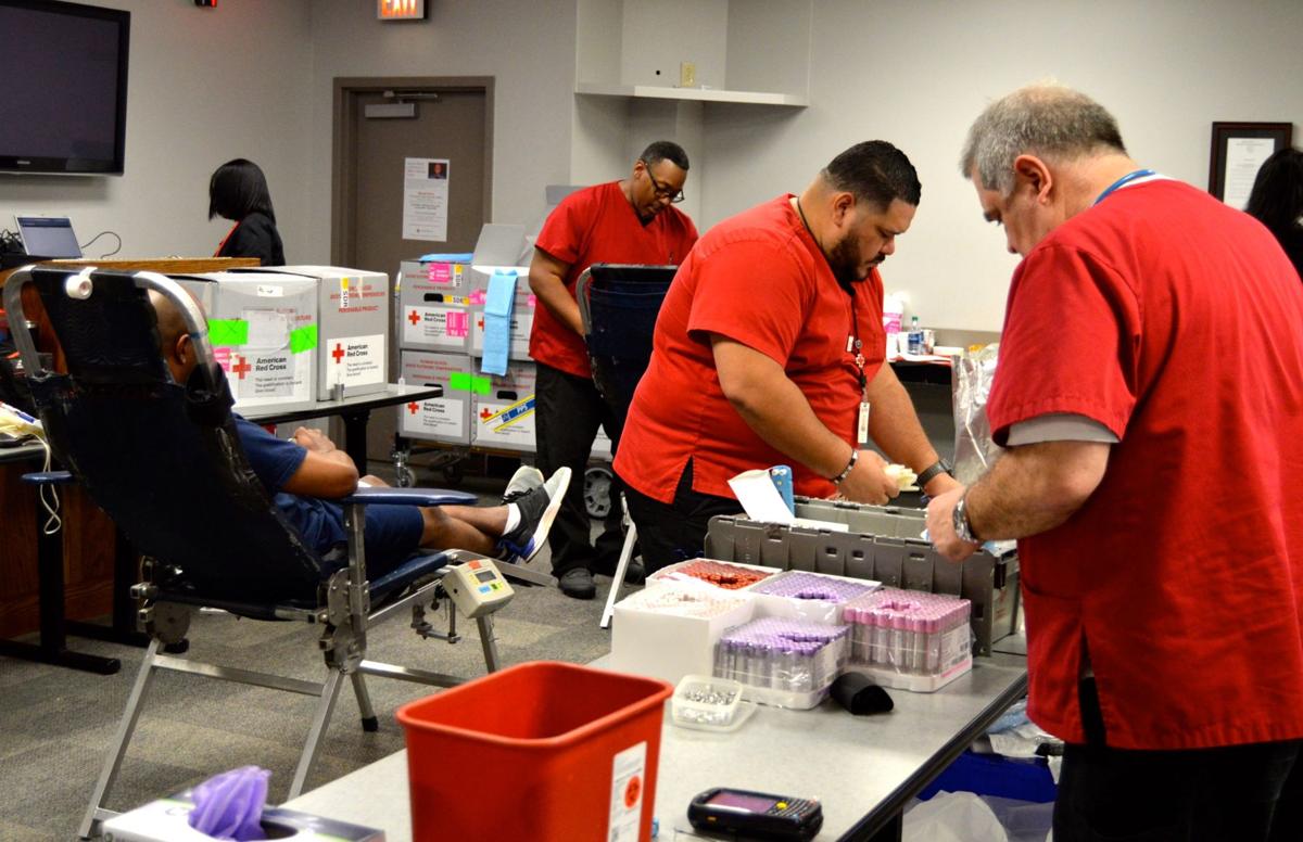 Gwinnett County Sheriff’s Office blood drive honors Officer Antwan Toney, his ‘humanitarian’ nature