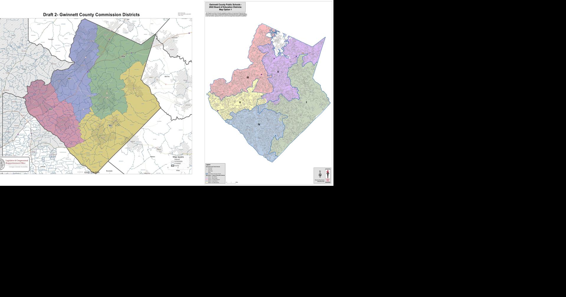 Gwinnett Legislators Second Meeting On County Commission School Board Redistricting Will Be Held Virtually On Wednesday News Gwinnettdailypost Com