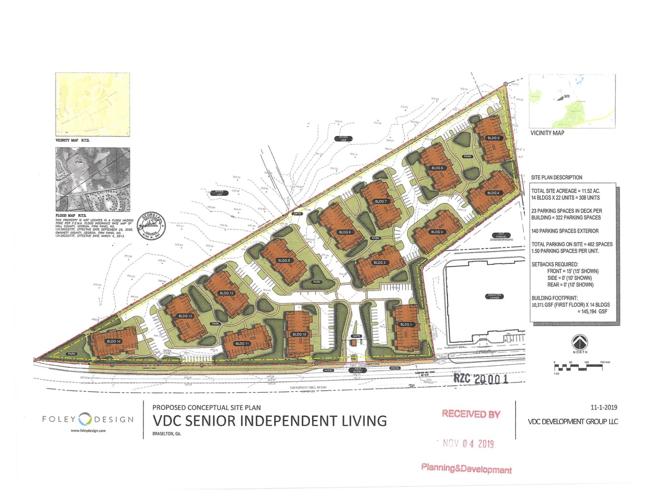 Retirement community proposed on line near Braselton